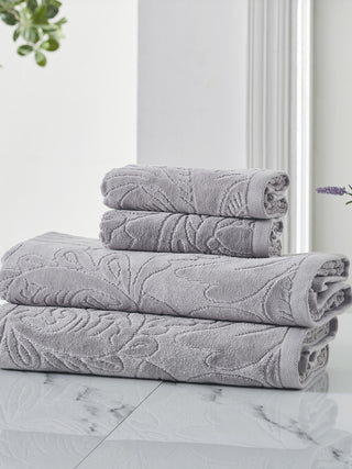 Accent Towel Set - Set Of 1 Bath grey Houmn