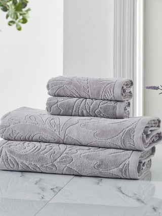 Accent Towel Set - Set Of 2 Bath grey Houmn