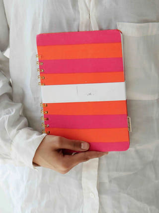 Handcrafted Daily Planner | A5 Wire Bound Journal