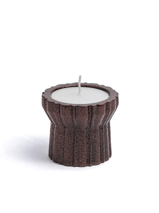 Qutub Copper Candle Stand | Set of 4