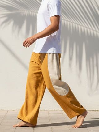 Drip Mustard Co-Ord Set