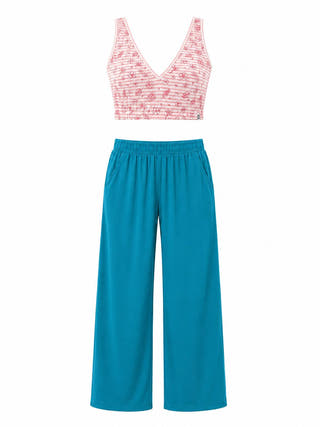 Coastal Walk Organic Cotton Lounge Set