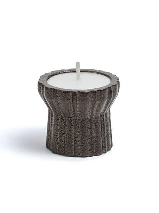 Qutub Gold Candle Stand | Set of 4