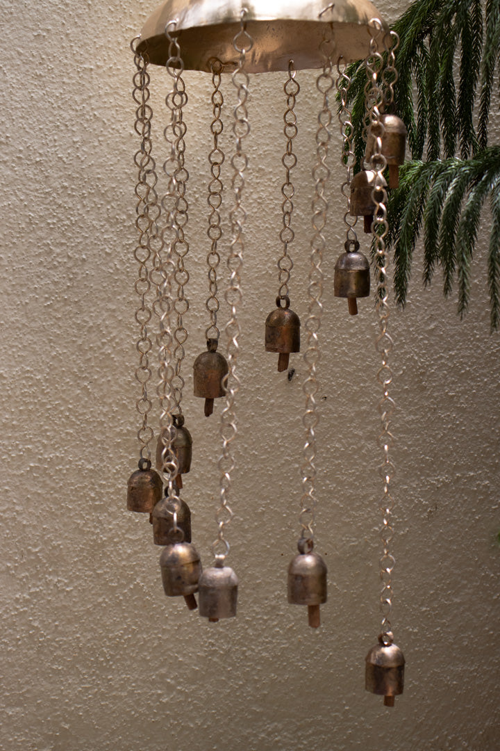 Jhoomar Handmade Copper Bell Windchime | Shop Stylish, Unique and ...