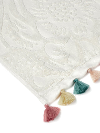 Andrea Egret Coloured Towel - Set Of 1 Bath white Houmn