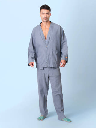 Juno Patch Pocket Grey Pants