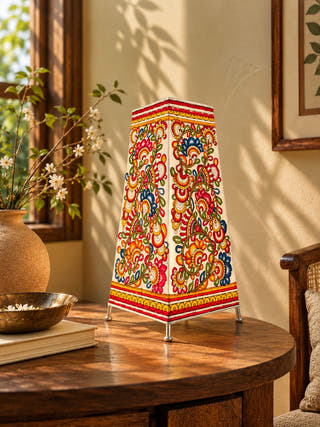 Tholu Bommalata Lotus Lamp
