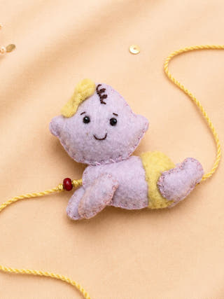 Crawling Baby Rakhi