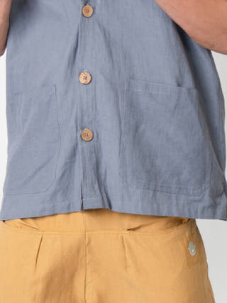 Nomad Hooded Grey Shirt