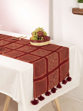 Patch Work Geometrical Table Runner Hansa Ben 