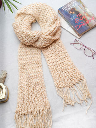 Fluffy Muffler | Off White