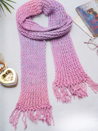 Fluffy Muffler | Pink