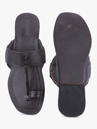 Nine Braids Kolhapuri Chappal for Women