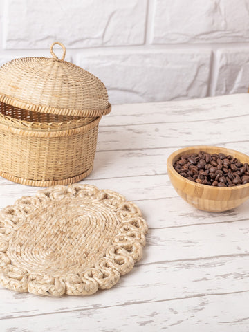 Serene Wave Oval Placemat