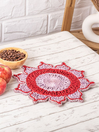 Stellar Round Placemat Aame Multi