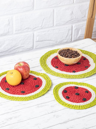 Melon Breeze Placemat Aame Red