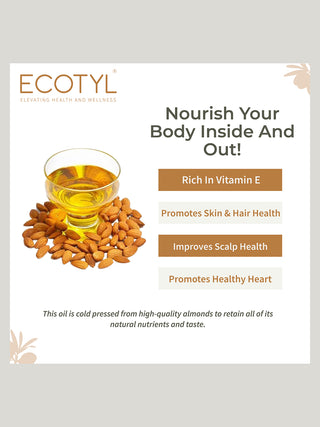 Cold Pressed Almond Oil - Sweet Ecotyl