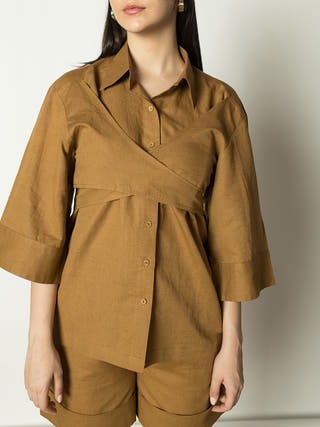 Overlay Shirt Tean Anushé Pirani