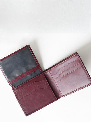 Maverick Bifold Wallet | Burgundy