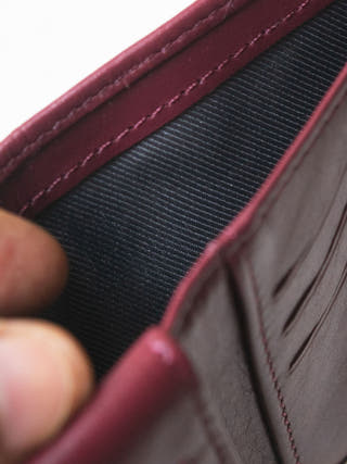 Maverick Bifold Wallet | Burgundy