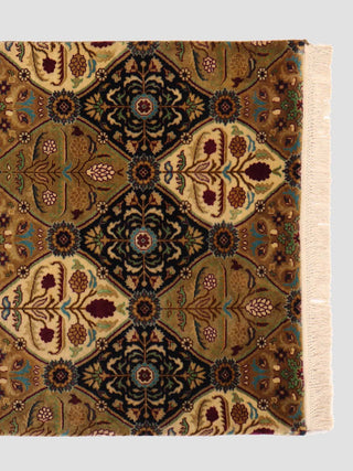 Persian Hand Knotted Dhurrie Multi Color Aadyam Handwoven