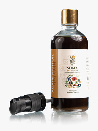 AGAPE HAIR OIL, Olive Green Soma Naturals
