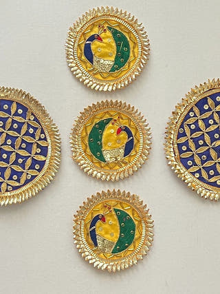 Amber Festive Rangoli