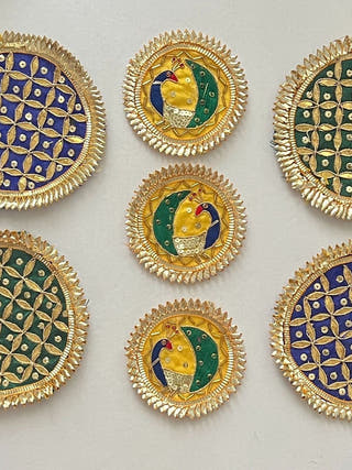 Amber Festive Rangoli