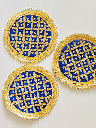 Amber Festive Rangoli