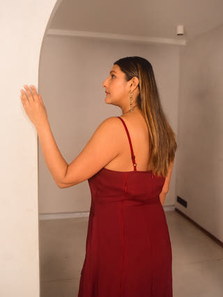 Ami Modal Evening Dress