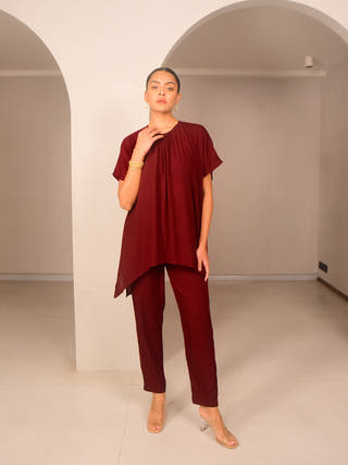 Ami Modal Kaftan Top