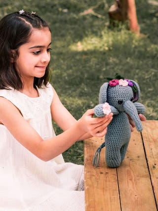 Amigurumi Elephant  Female Crochet