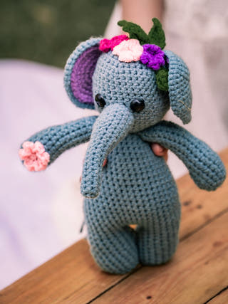 Amigurumi Elephant  Female Crochet