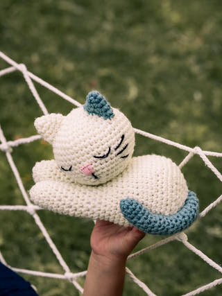 Amigurumi Sleeping Kitten Crochet