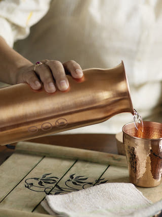 Aqua Tabletop Bottle