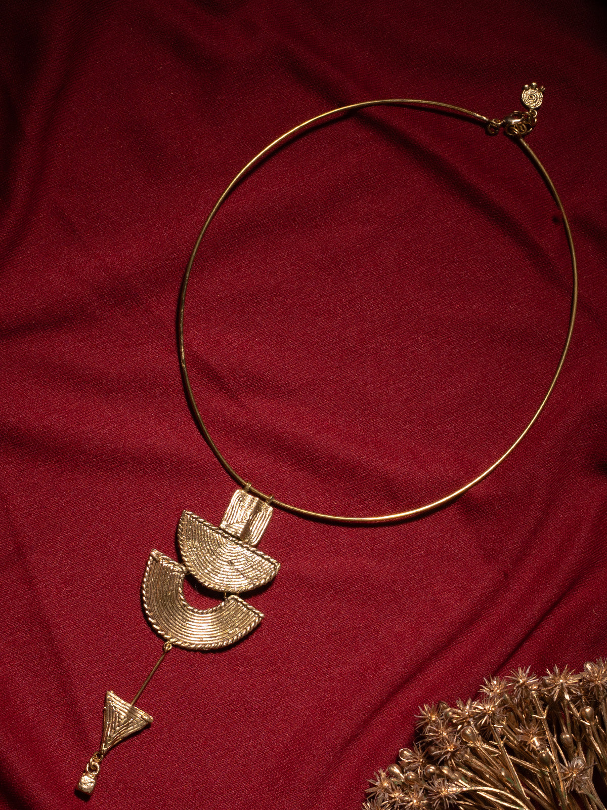 Oorja Dhokra Necklace image 3