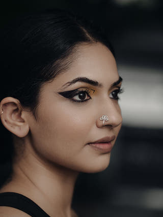 Tarkashi Nose Pin