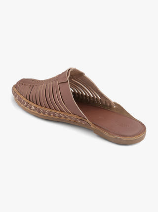 Roman Slip On Kolhapuri Shoes