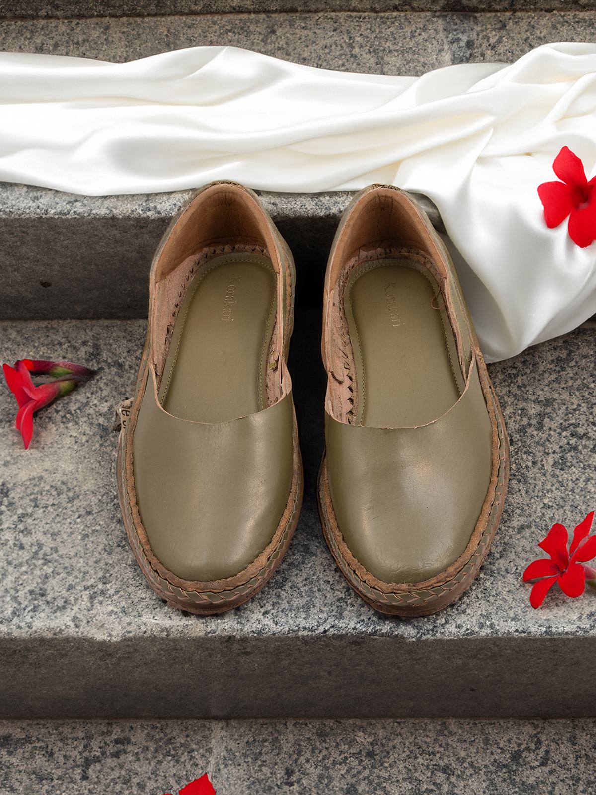Envy Slip On Kolhapuri Shoes for Women