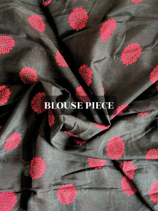 Rangmanch Deep Red Madhubani Saree