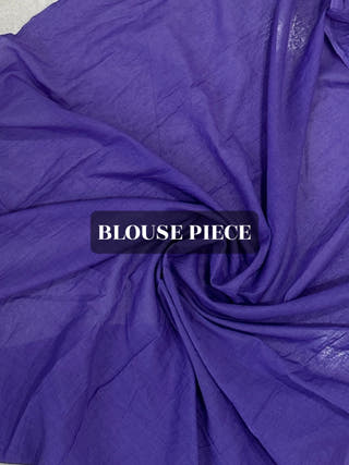 Gulrang Purple Ombre Mul Saree