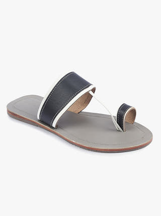 Regular Three Tone Men Kolhapuri Chappal