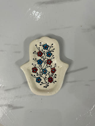 Hamsa Blue Pottery Multi-Purpose Small Plate