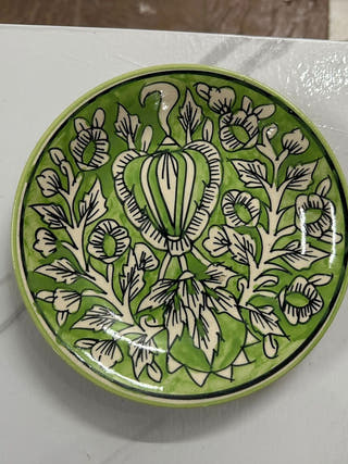 Ina Blue Pottery Plate