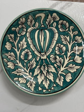 Ziya Blue Pottery Plate