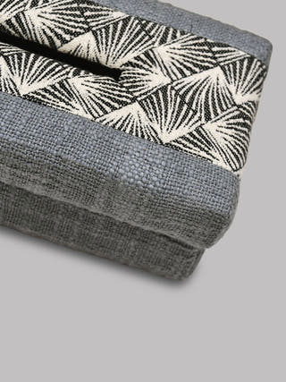 Elinor Tissue Box Grey Veaves