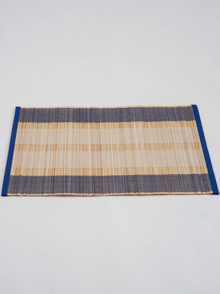 Bamboo with cotton yarn Placemat set of 6 Mahila Swasahaya