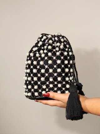 Geoglow Beaded Potli Bag