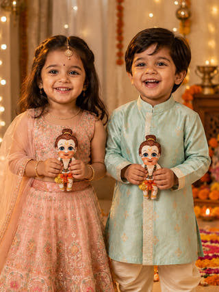 Bal Hanuman Plush Doll