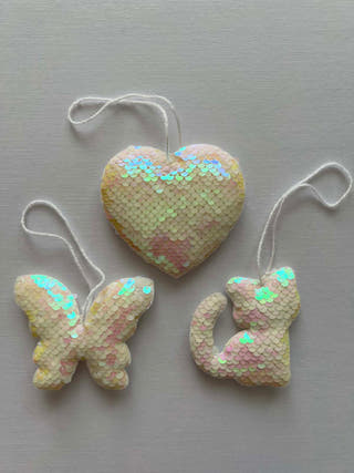 Little Butterfly Christmas Ornament Little Canvas 